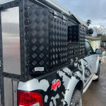 Three Lockable Storage Boxes